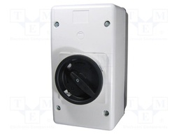 Switch housing; IP55; red-yellow