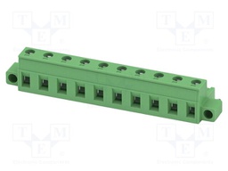 PCB connector, nominal cross section: 2.5 mm2, color: green,