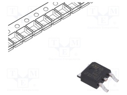 Transistor: NPN; bipolar; 80V; 8A; 20W; DPAK