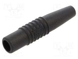 Black; Overall len: 59.5mm; Socket size: 4mm; for banana sockets