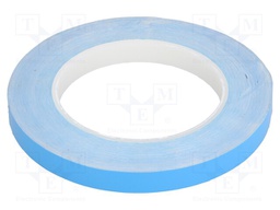 Tape: heat transfer; W: 12mm; L: 33m; D: 0.2mm; 800mW/mK; LDPE; 6kV/mm