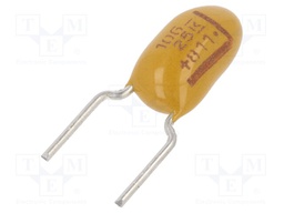 Capacitor: tantalum; 10uF; 25VDC; THT; ±20%; -55÷125°C; Series: T356