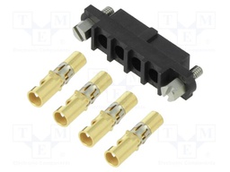 Connector: wire-wire/PCB; plug; female; PIN: 4; Datamate; 20A; 4mm