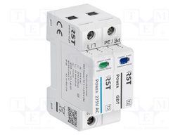Surge arrester; Type 2,varistor; In 8/20us: 40kA; -40÷70°C; IP20