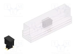 Connector: pin strips; pin header; male; PIN: 4; 2.54mm; SMT; 2x2