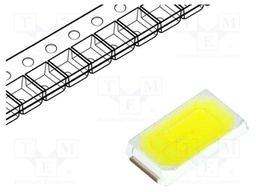 LED; SMD; 5730,PLCC2; white cold; 45÷50lm; 5000-6500K; 70; 120°