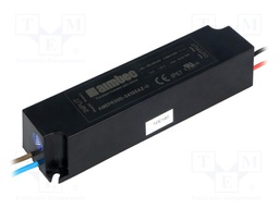 Power supply: switched-mode; LED; 30W; 12÷24VDC; 1.25A; 90÷264VAC