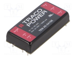 Converter: DC/DC; 40W; Uin: 18÷36V; 24VDC; Iout: 1666mA; 2"x1"; 34g