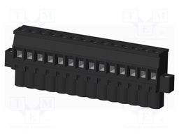Connector: pluggable terminal block; plug; female; angled 90°