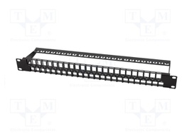 Connector: RJ45; patch panel