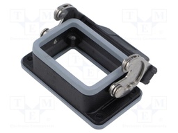 Enclosure: for HDC connectors; W-TYPE; size 44.27; -40÷125°C