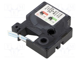 Tape; Width: 9mm; Colour: white; Character colour: black; L: 7m