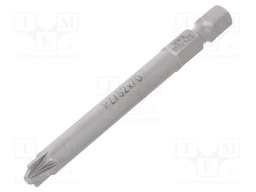 Screwdriver bit; PlusMinus cross PZ-type