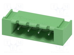 PCB headers, nominal cross section: 2.5 mm?, color: green, n