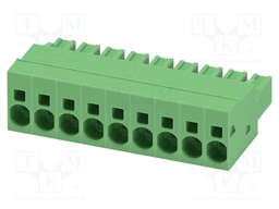 PCB connector, nominal cross section: 6 mm?, color: green, n