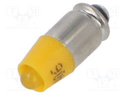 LED lamp; yellow; 6VDC; No.of diodes: 1