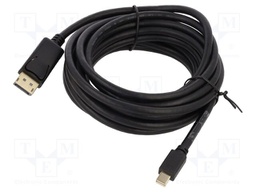 Cable; DisplayPort plug,mini DisplayPort plug; DisplayPort 1.2