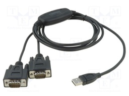 USB to RS232 converter; chipset FTDI/FT2232H; 1.5m; V: USB 2.0