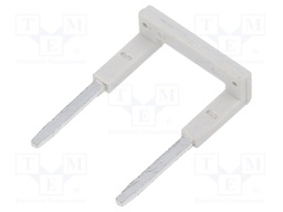 Connection bridge; 10A; 250VAC; Colour: grey