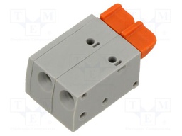 Connector: PCB terminal block; terminal; GB; 6A; PIN: 2; angled