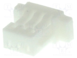 Plug; wire-board; female; 1mm; PIN: 3; w/o contacts; for cable; 50V