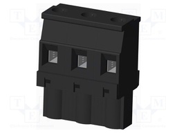 Connector: pluggable terminal block; plug; female; angled 90°