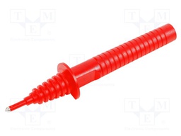 Test probe; 11kV; red; banana socket
