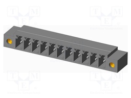 Connector: pluggable terminal block; socket; male; on PCBs