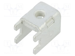 Angled 90°; Plating: tinned; THT,screw terminal; Contacts: copper