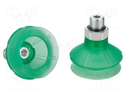 Suction cup; Elastodur; 40mm; Mounting: G1/4-AG; Man.series: SPB1