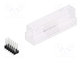 Connector: pin strips; pin header; male; PIN: 12; 2.54mm; SMT; 2x6
