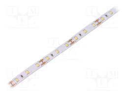 LED tape; white neutral; LED/m: 60; SMD; 2835; 12V; 10mm; white PCB