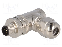 Plug; M12; PIN: 5; male; A code-DeviceNet / CANopen; for cable