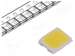 LED; SMD; 2835; white cold; 33÷37lm; 5000(typ)K; 80; 120°; 65mA