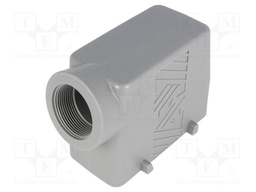 Enclosure: for HDC connectors; T-Type; size 77.27; IP65; M32