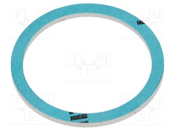 Gasket; composite; D: 1.5mm; Øint: 22.5mm; Øout: 27mm; PG16
