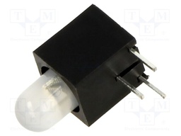 LED; in housing; 5mm; No.of diodes: 1; red,green; 30mA; 40°; 35mcd
