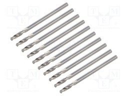 Drill bit; for metal; L: 38mm; high speed steel; short; Ø: 2mm