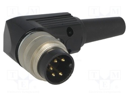 Connector: M16; male; for cable; IP40; plug; soldering; 250V; PIN: 5