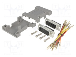 Transition: adapter; both sides,D-Sub 15pin male