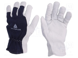 Protective gloves; Size: 9; natural leather; CT402