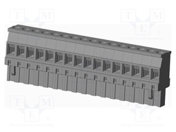 Connector: pluggable terminal block; plug; female; angled 90°
