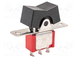 ROCKER; SP3T; Pos: 3; ON-OFF-ON; 2A/250VAC; 5A/28VDC; -40÷85°C; 300