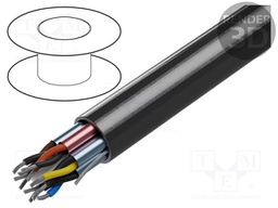 Wire; 6x2x20AWG; shielded,pairs shielded with Al-PET foil; PVC