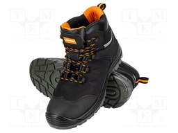 Boots; Size: 43; black-orange; nubuck; bad weather,slip