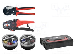 Kit: for crimping push-on connectors, terminal crimping