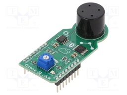 Click board; ozone sensor; SPI; MQ131; mikroBUS connector