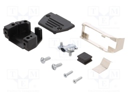 Enclosure: for D-Sub connectors; D-Sub 9pin,D-Sub HD 15pin