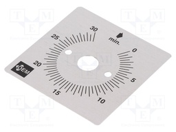Scale for mechanical timer; Application: MI2R