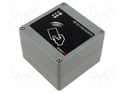 RFID reader; 100x100x55.6mm; Ethernet,RS485; 10÷24V; MIFARE; IP65